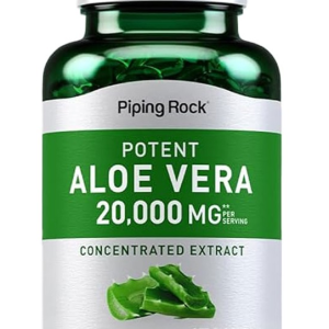 Aloe Vera 20,000mg Per serving 150 Softgels